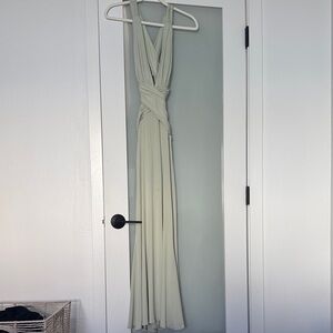 Revolve Katie May Cream Maxi Dress